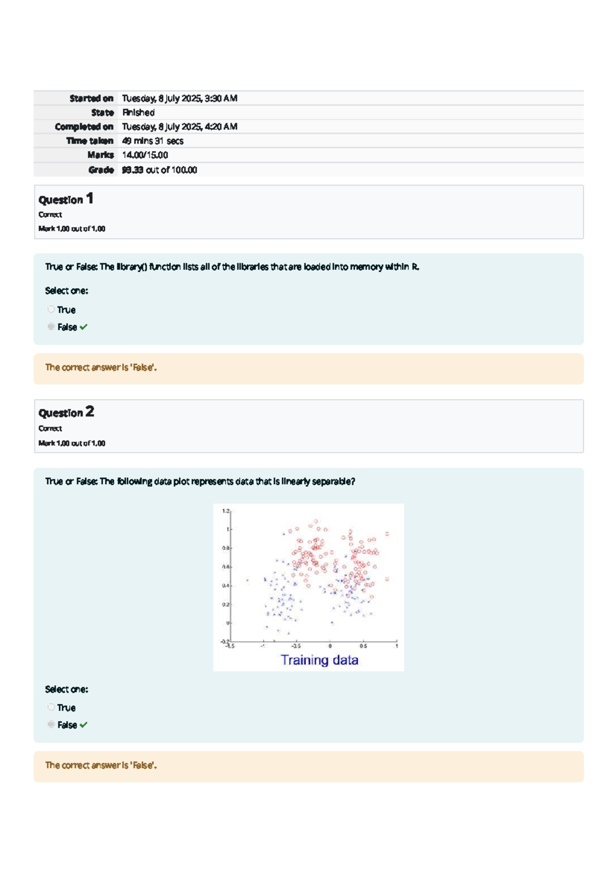 CS 4407-01 Graded Quiz Review: Unit 3 Answers and Analysis - Studocu