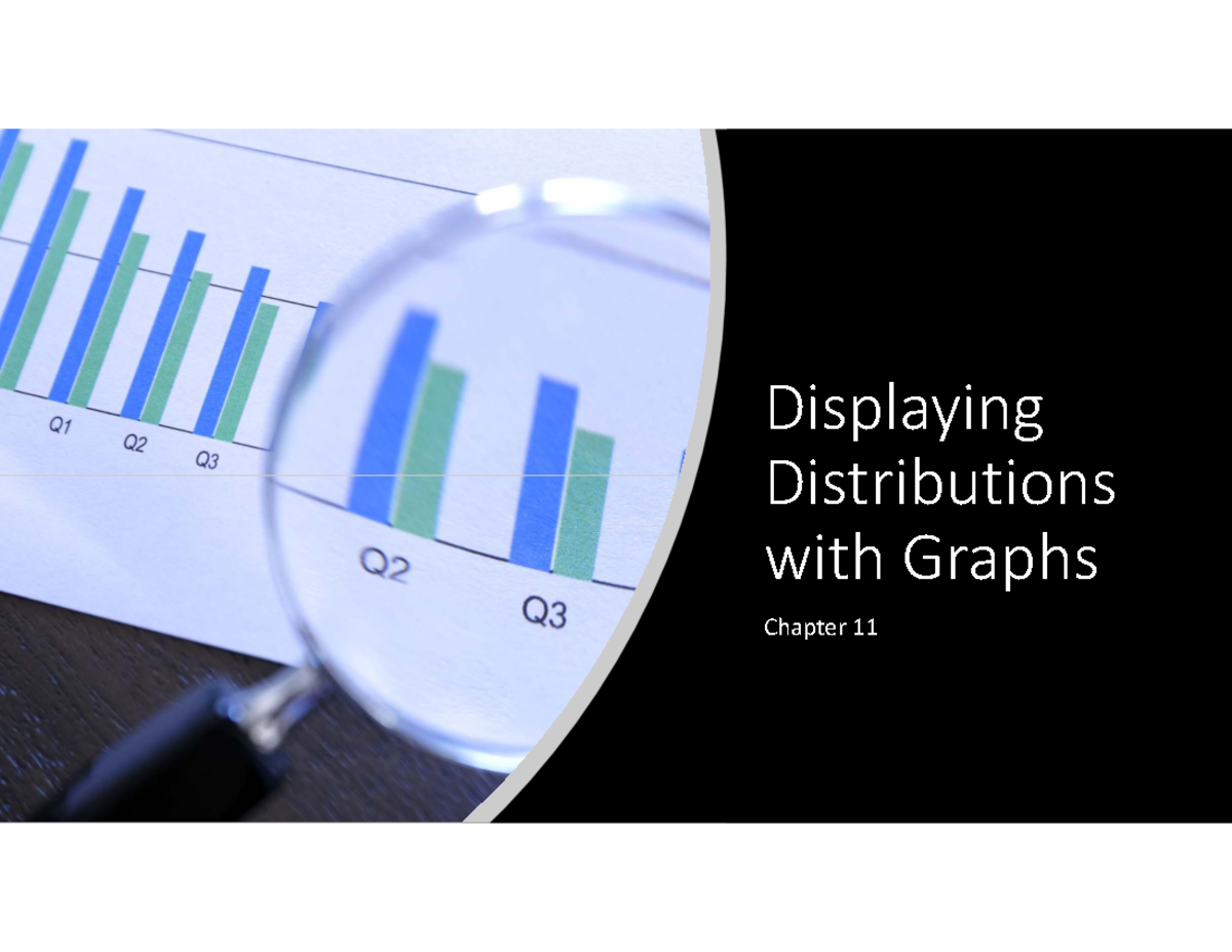 Chapter 11 Guided Notes: Understanding Graphs of Distributions - Studocu