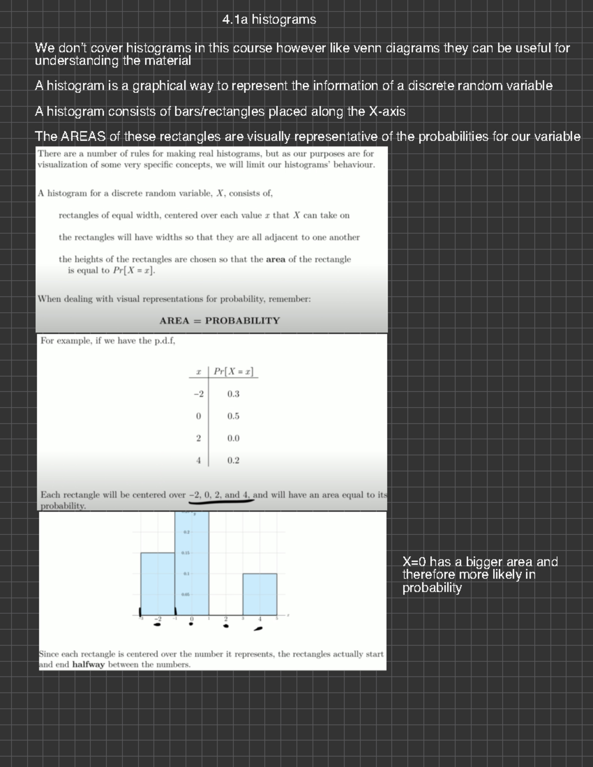 Week 10 Notes - 4 histograms We don’t cover histograms in this course ...