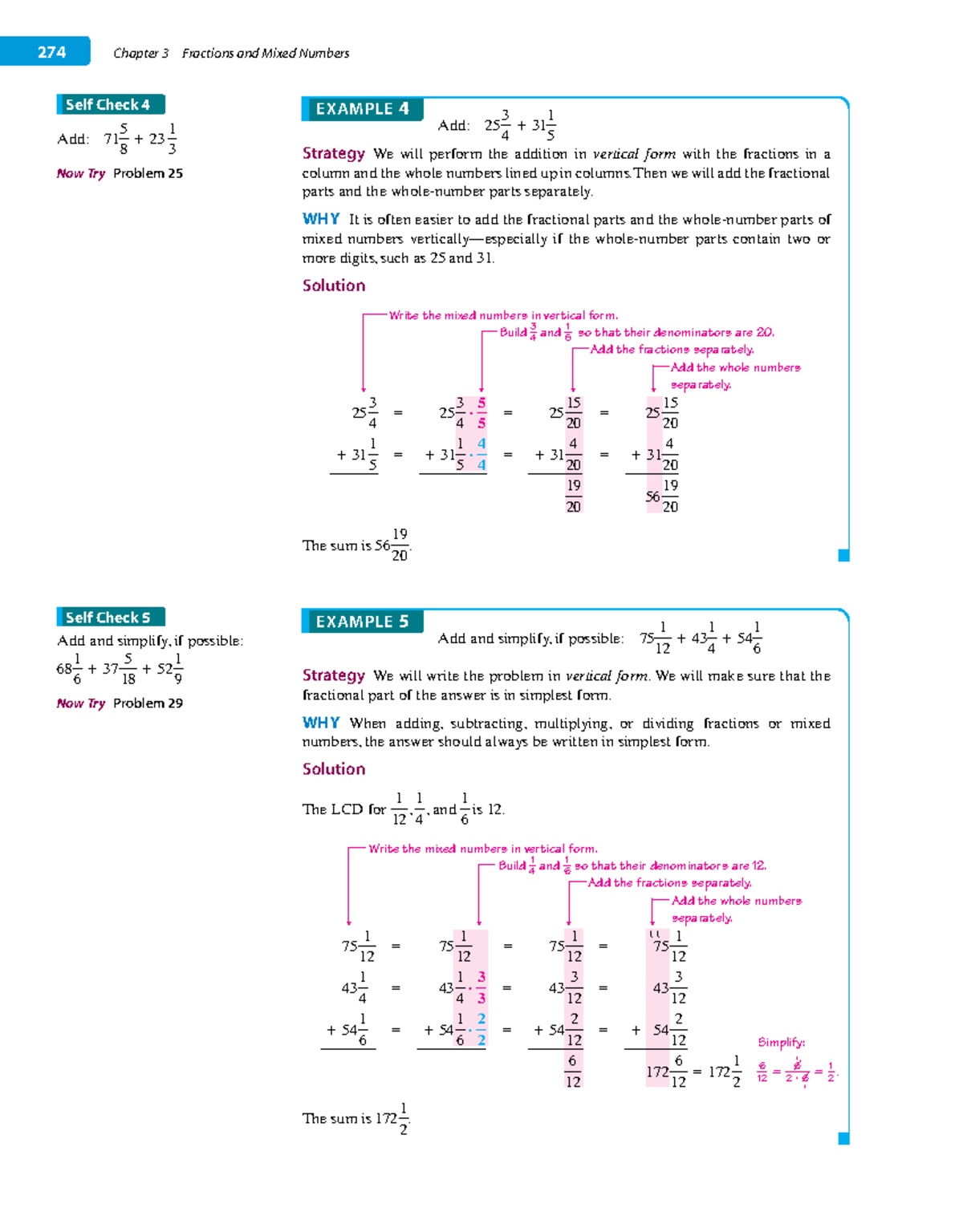 Basic Mathematics for College Students: Chapter 3 - Fractions & Mixed ...