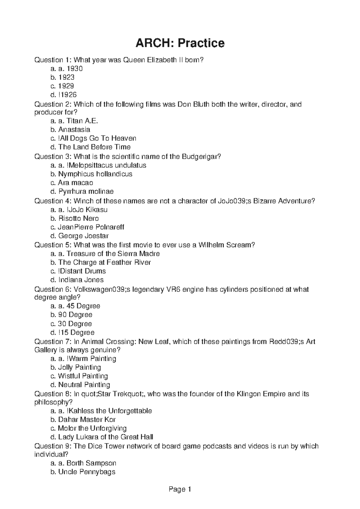 ARCH326-Handout-4 - lecture - ARCH: Practice Question 1: What year was ...