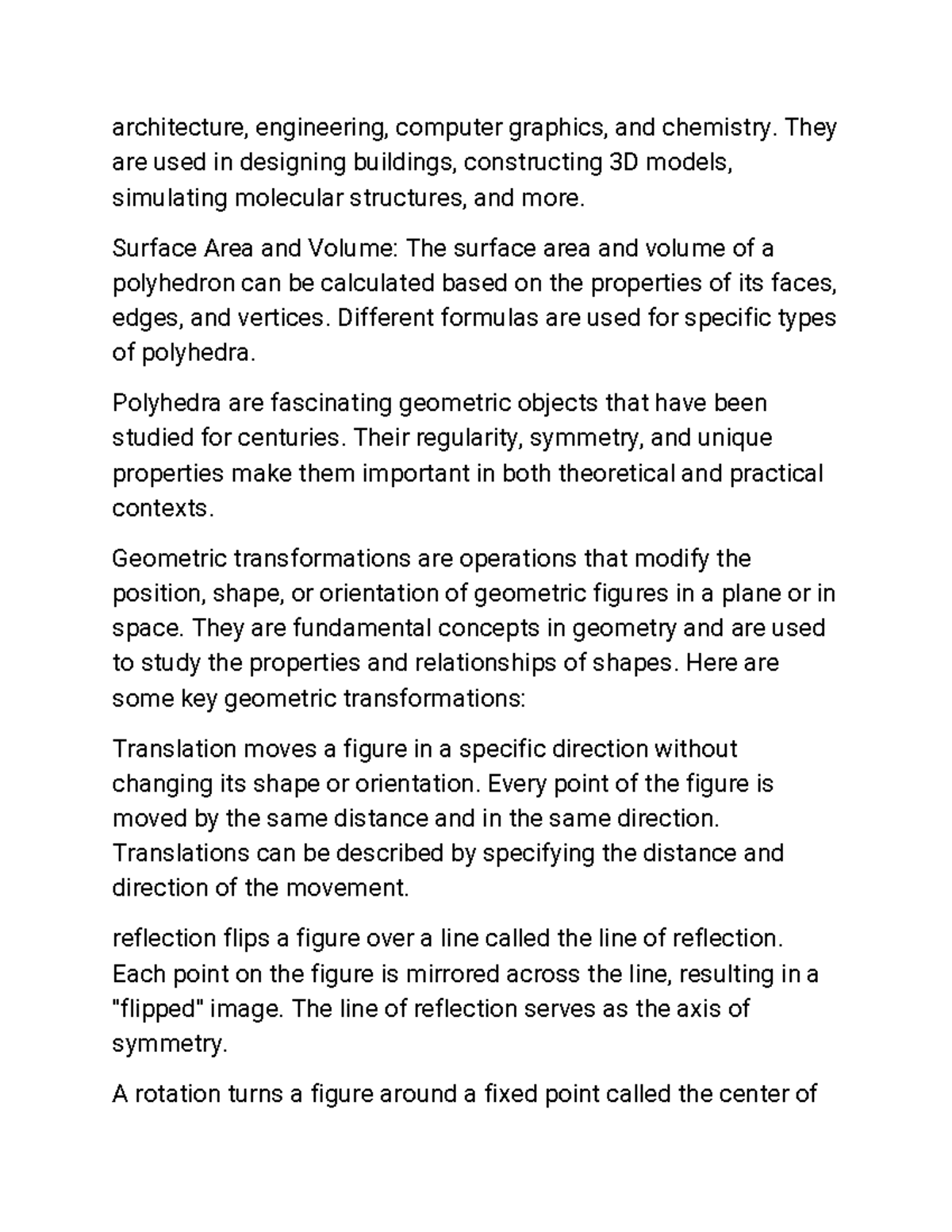 Intro to Geometry - Key Concepts and Applications in Design - Studocu