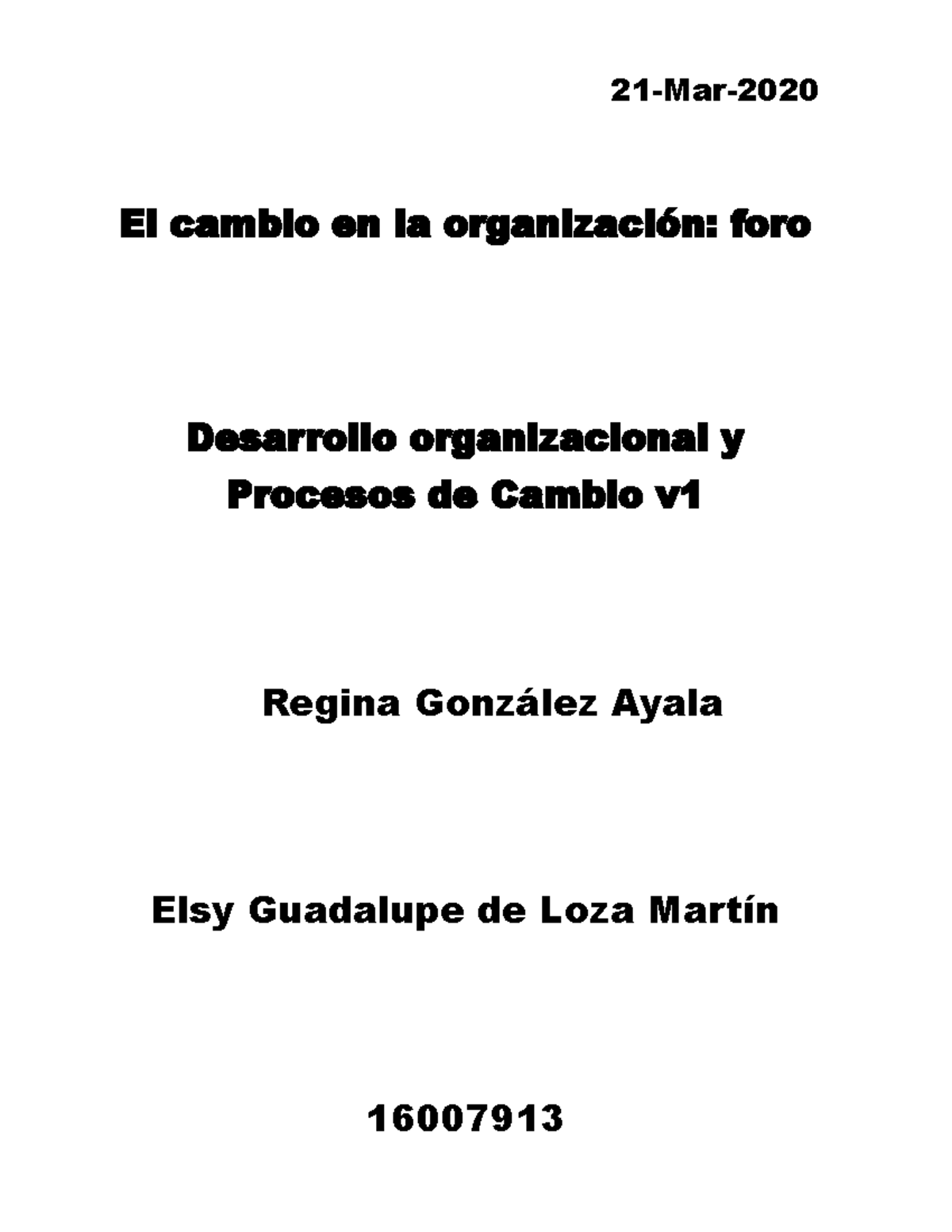 Caso de Estudio: Cambio Organizacional en Calzado Shoes S.A. - UVEG ...