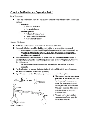Gas Chromatography - Study Notes & Assignments - Studocu