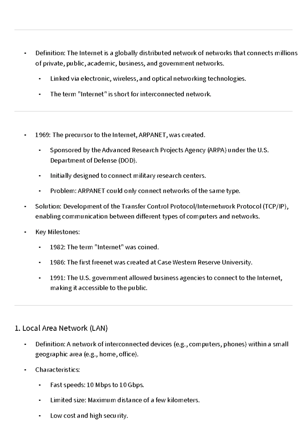 Computer Network LAB 1-6 Overview and Command Studies - BCU - Studocu