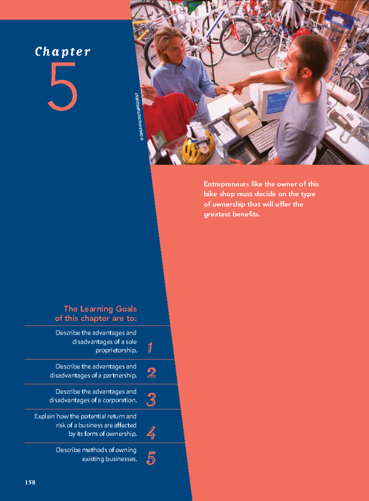 Selecting a form of business ownership: Chapter 5 S CREATA 5 REQUEST ...