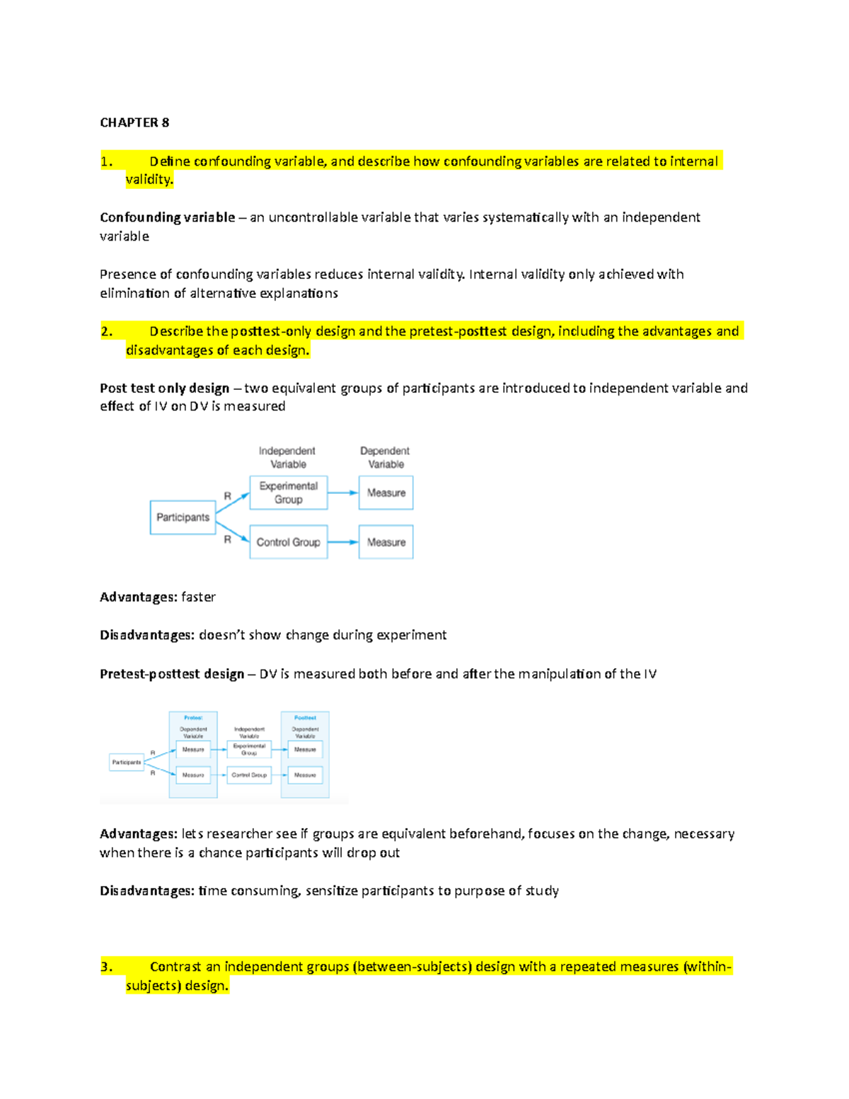 PSY 215 Final Exam Review: Chapters 8-11 Key Concepts Explained - Studocu