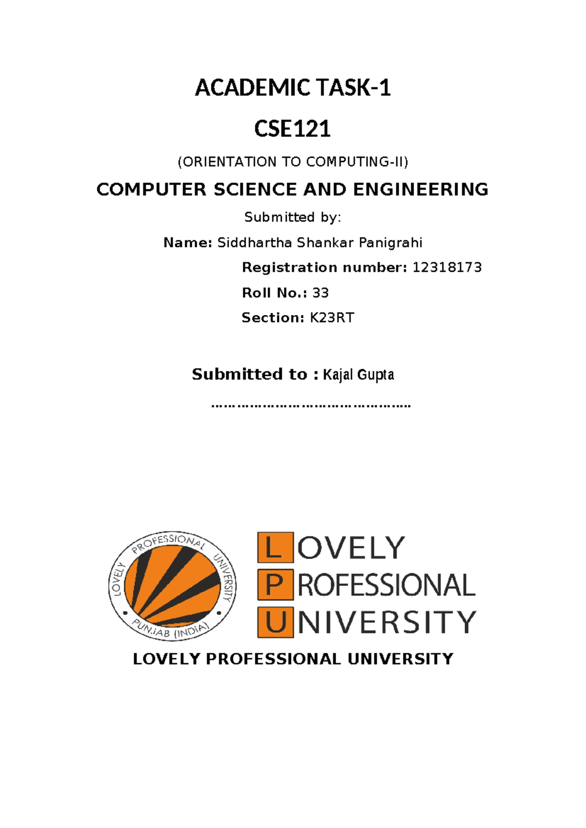 CSE 2023: Profile Creation Template for Big Data and AI/ML Engineers ...