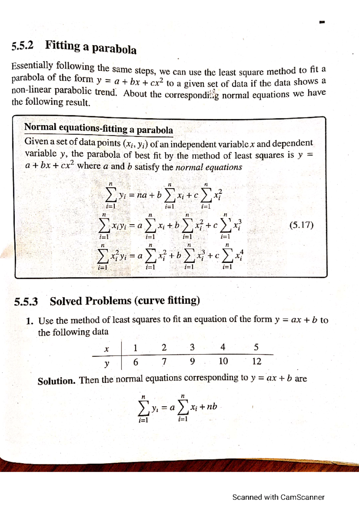 Curve Fitting using Least Squares Method: Explained & Solved Problems ...