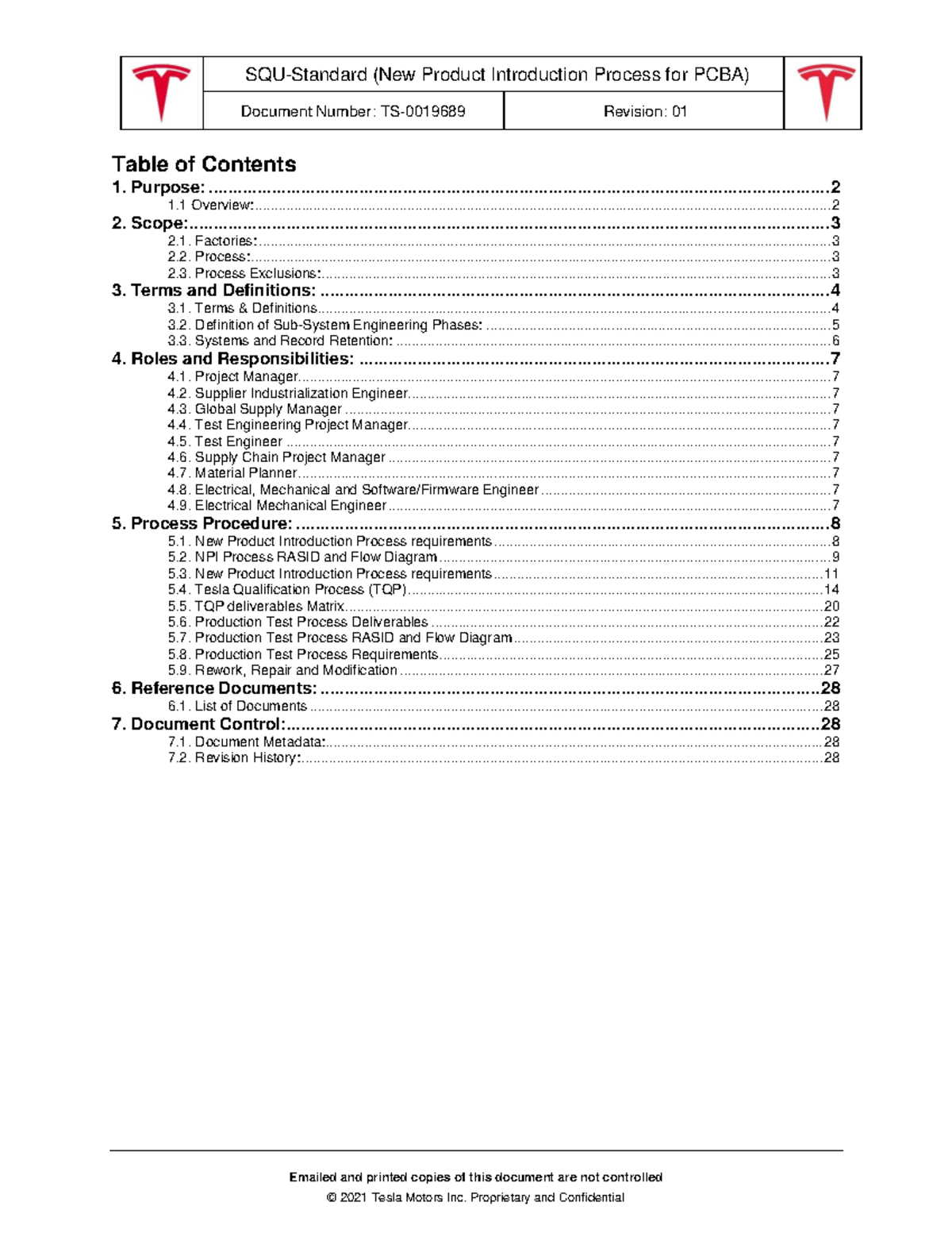 New Product Introduction Process for PCBA - TS 0019689 - Studocu