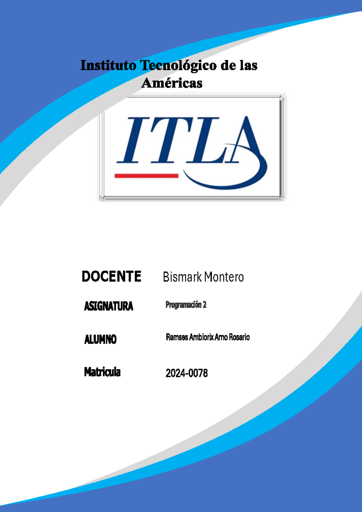 Int. Programacion Multicapas - Asignación 1: Fundamentos y Comparativa - Document Preview