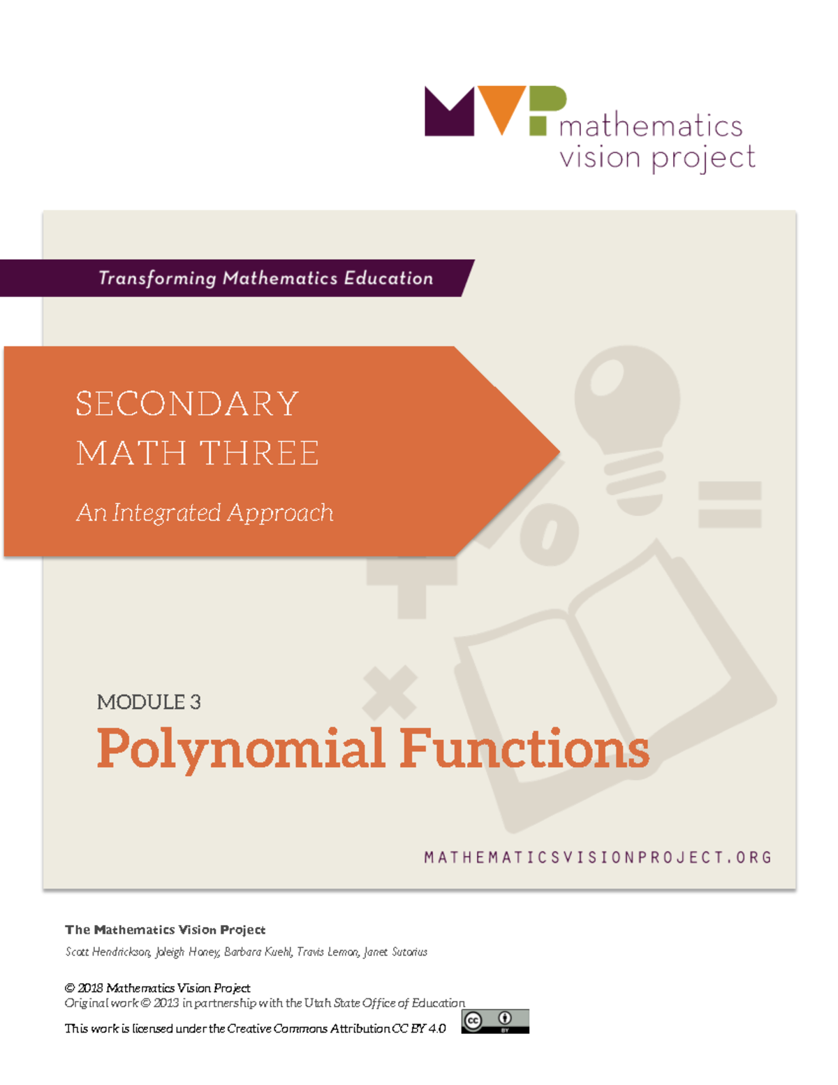 SECONDARY MATH 3 MODULE 3: Exploring Polynomial Functions - Studocu