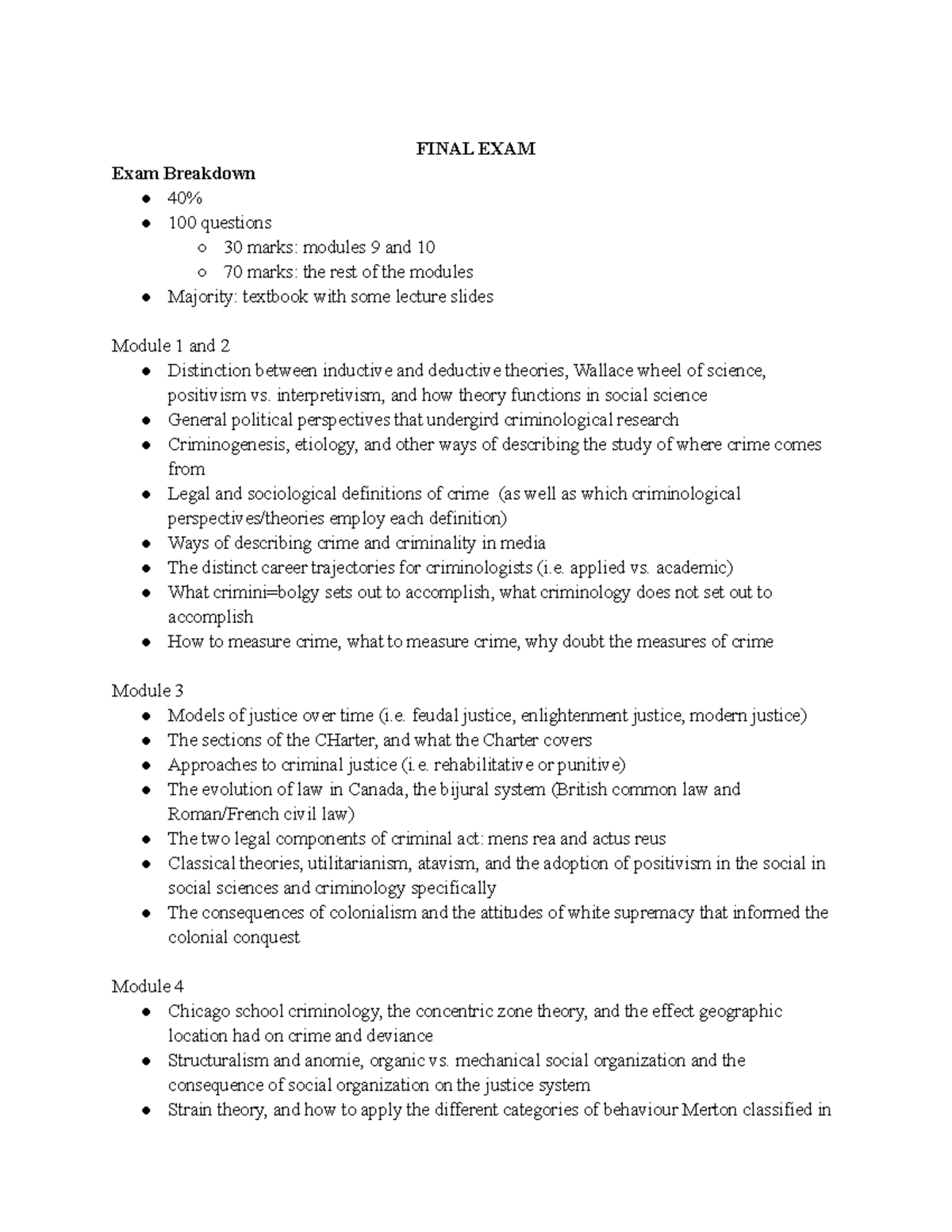 CC100 Final Exam Comprehensive Review Notes and Key Concepts - Studocu