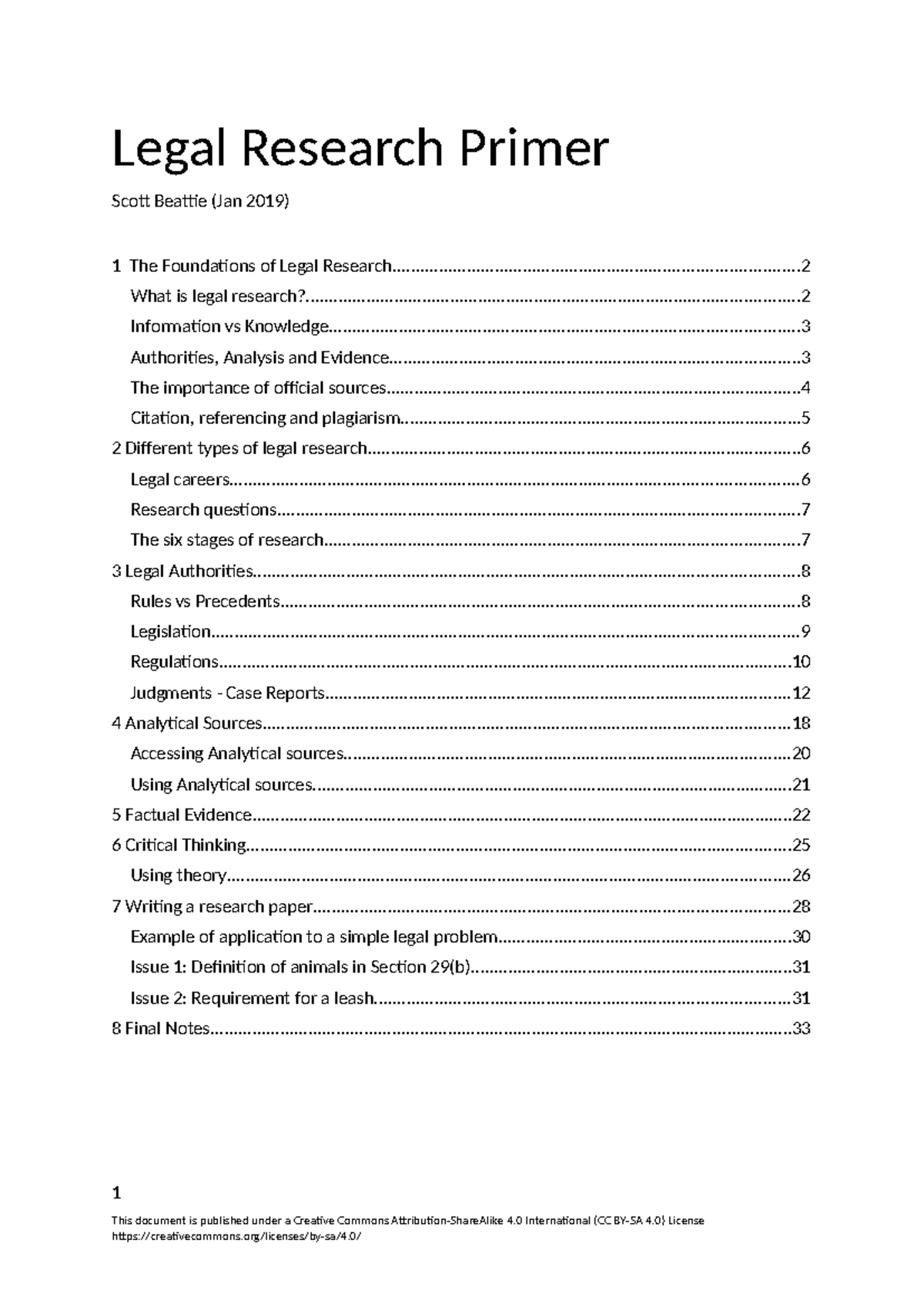 Legal Research Primer: Foundations and Techniques (LA101) - Studocu