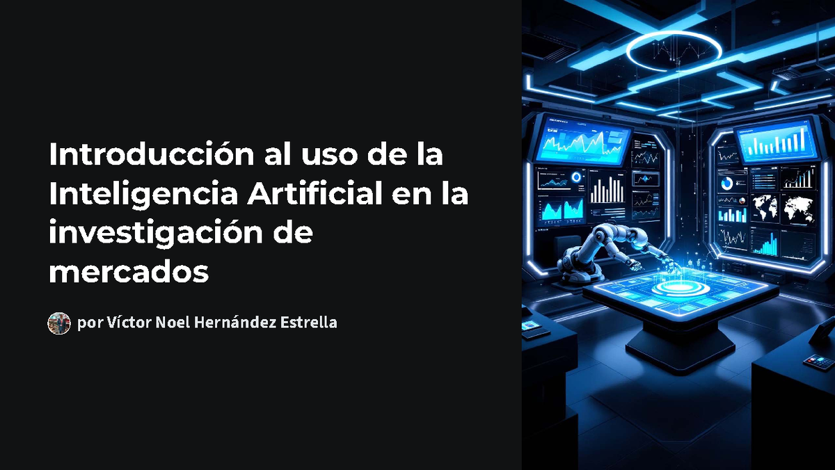 Introducción a la IA en Investigación de Mercados: Aplicaciones y ...