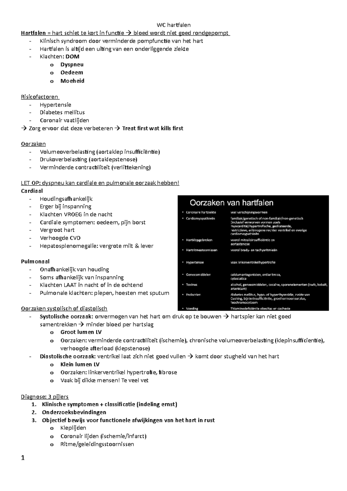 cmi-hartfalen-samenvatting-week-7-9-klinische-inzichten-en
