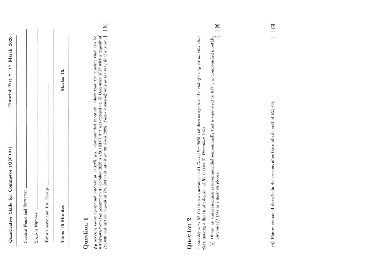 Tut Test 2 Memo - Analysis and Insights on Challenges - Studocu