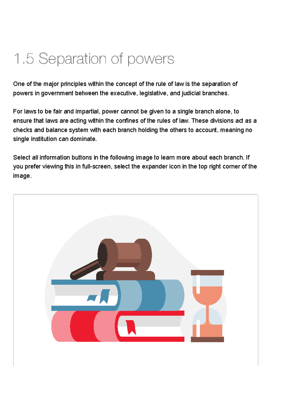 Separation of Powers: Key Concepts in Australian Law (Course Code ...