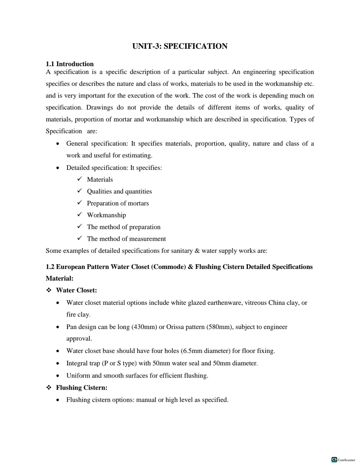 Unit 3 Specification Overview and Key Points - Studocu