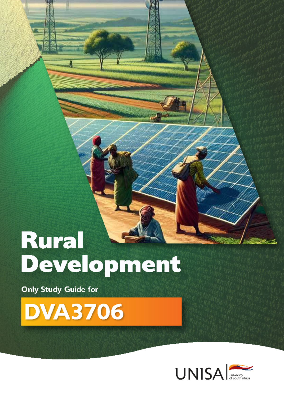 DVA 3706 Study Guide: Understanding Rural Development Concepts - Studocu