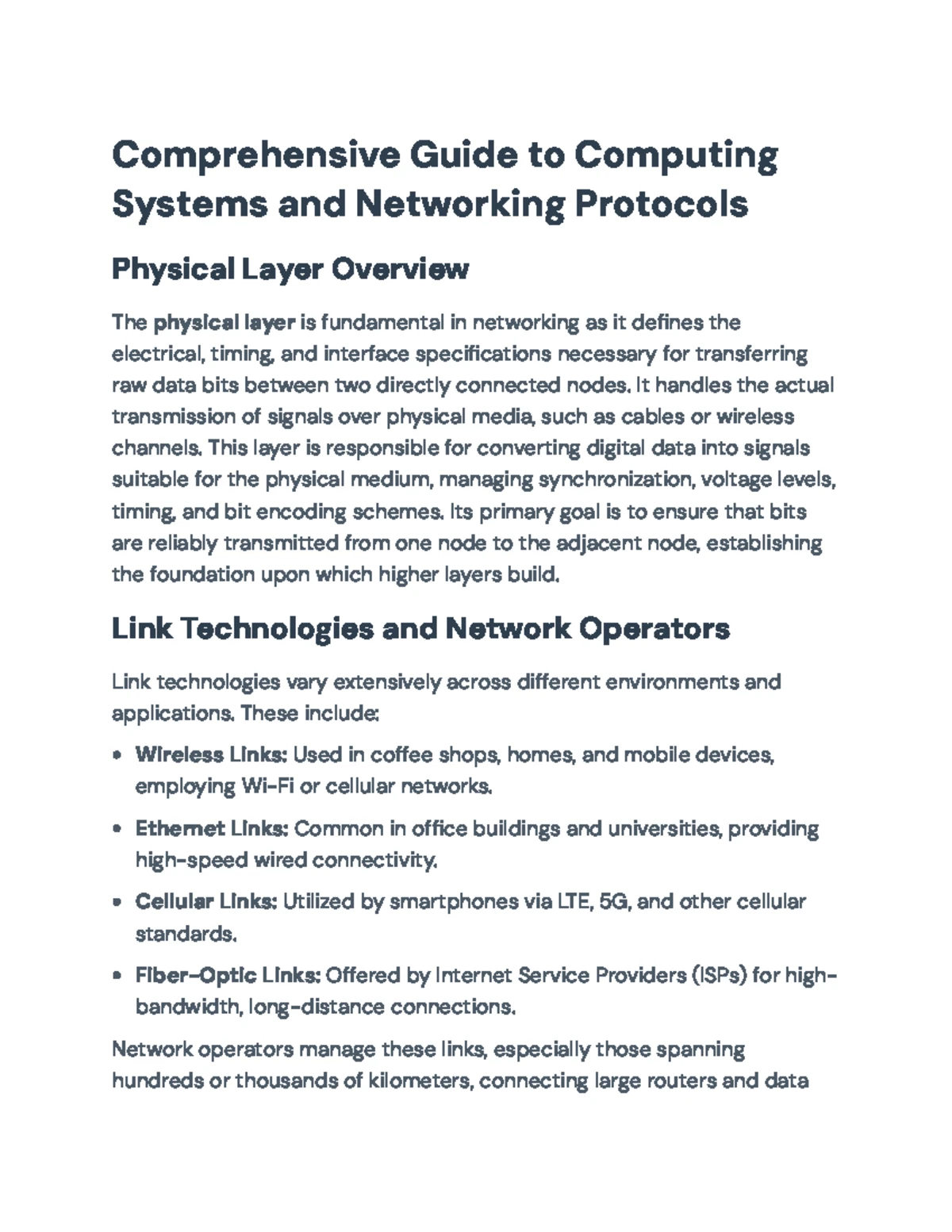 Comprehensive Guide to OSI Model & Network Protocols Analysis - Studocu