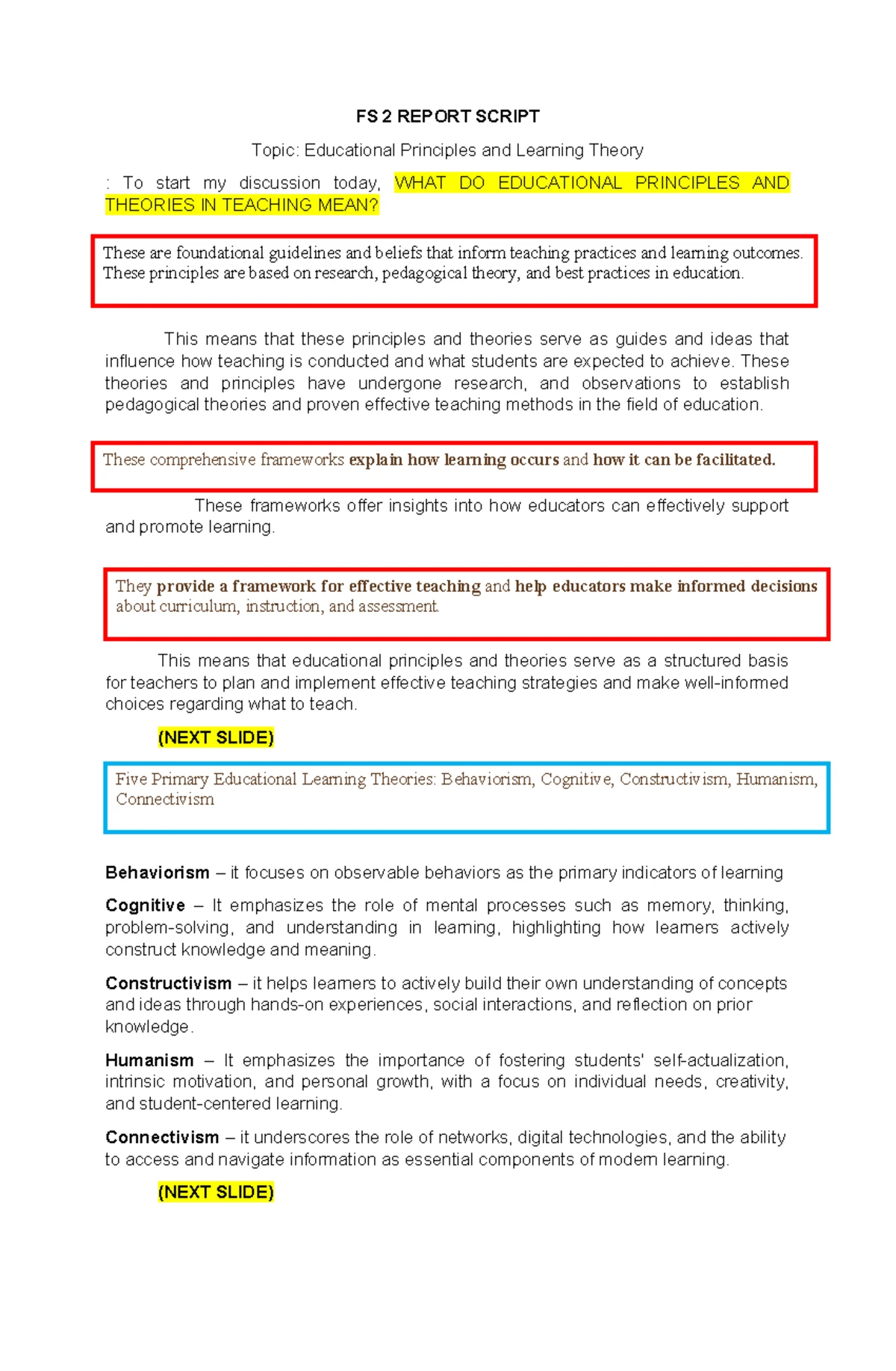 FS Script - Class Notes on Tone, Mood, Technique & Author's Purpose ...