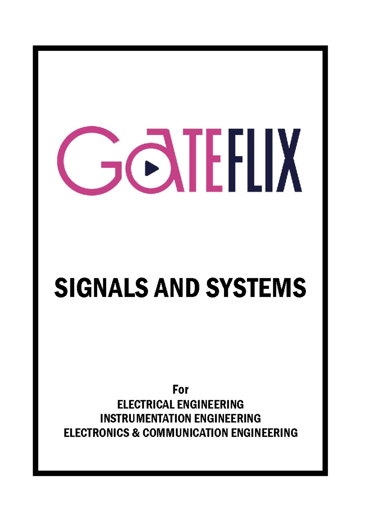 GATE 2023 Signals & Systems Notes for ECE, EE, IN Courses - Studocu