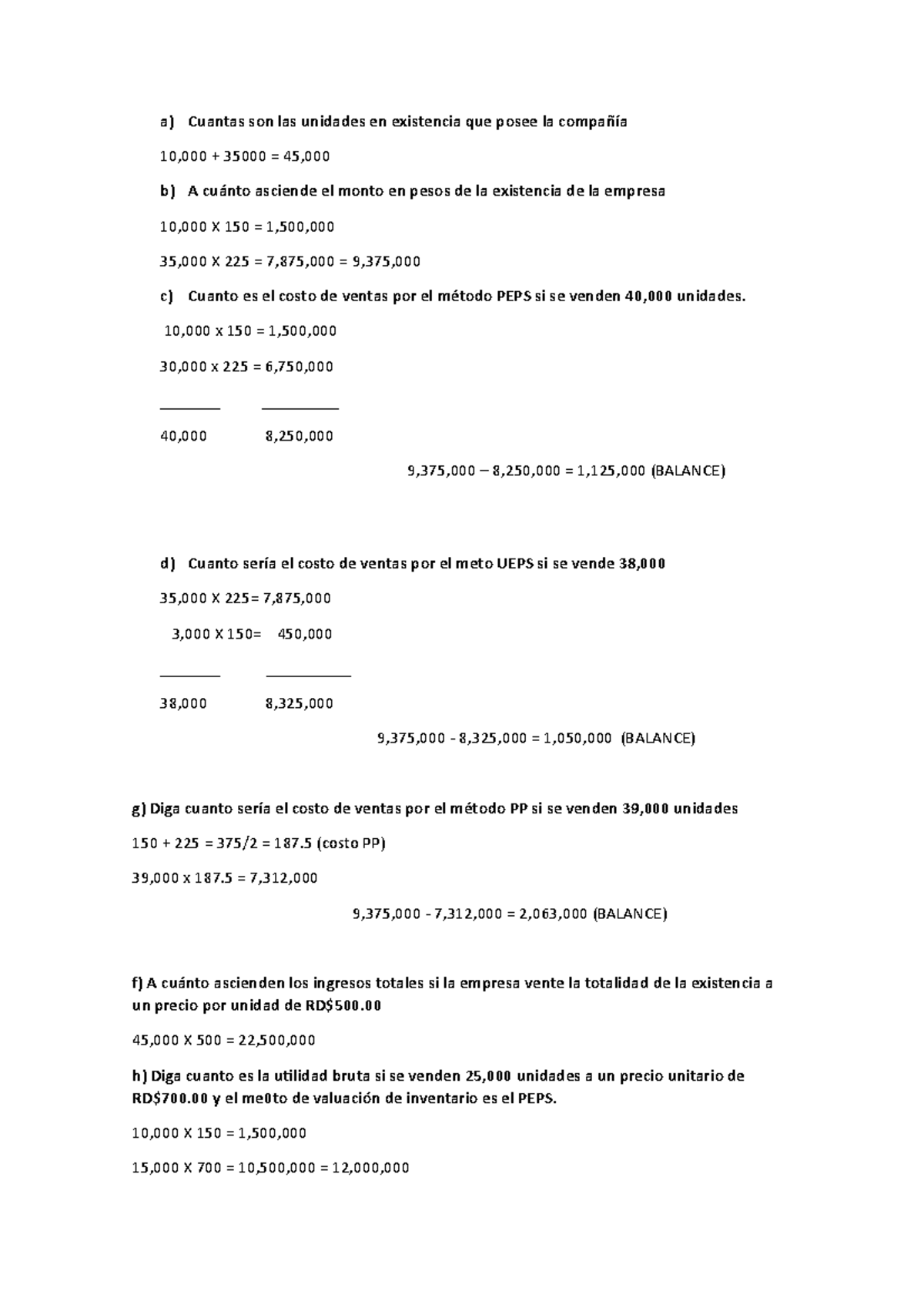 Práctica de Administración CONT: Análisis de Costos y Ventas - Studocu