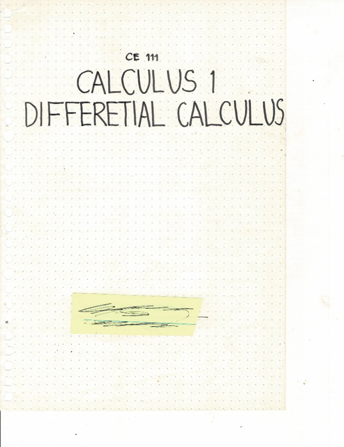 Calculus 1 - Chapter 1: Functions, Limits, and Continuity Notes - Studocu