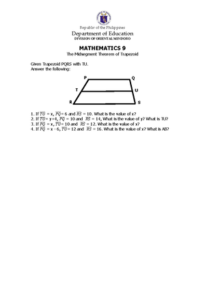 Multigrade DLP - MULTIGRADE DAILY LESSON PLAN School: CLARENDON ...