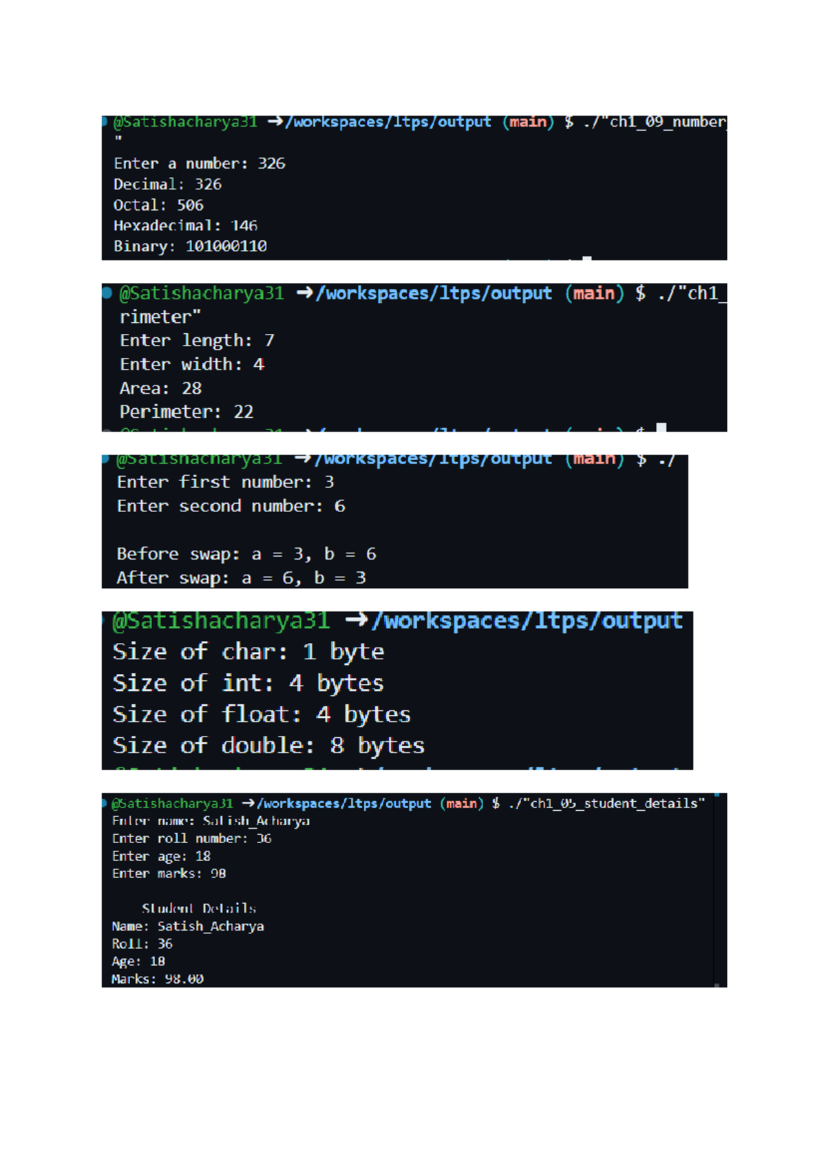 Programming Basics: Data Types & Operations (CS101) - Studocu