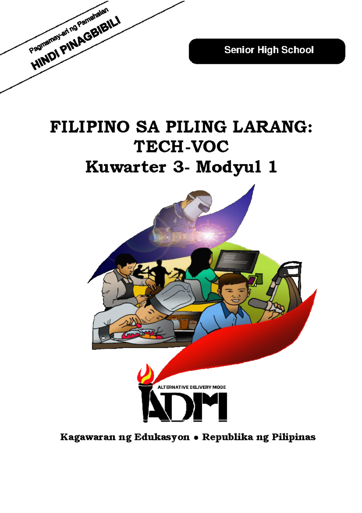 Teknikal-Bokasyunal na Sulatin sa Filipino sa Piling Larang Tech Voc 12 ...
