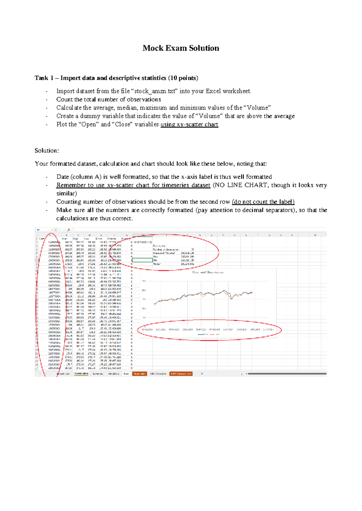 Mock Exam Solutions: Data Import & Descriptive Stats (10 pts) - Studocu