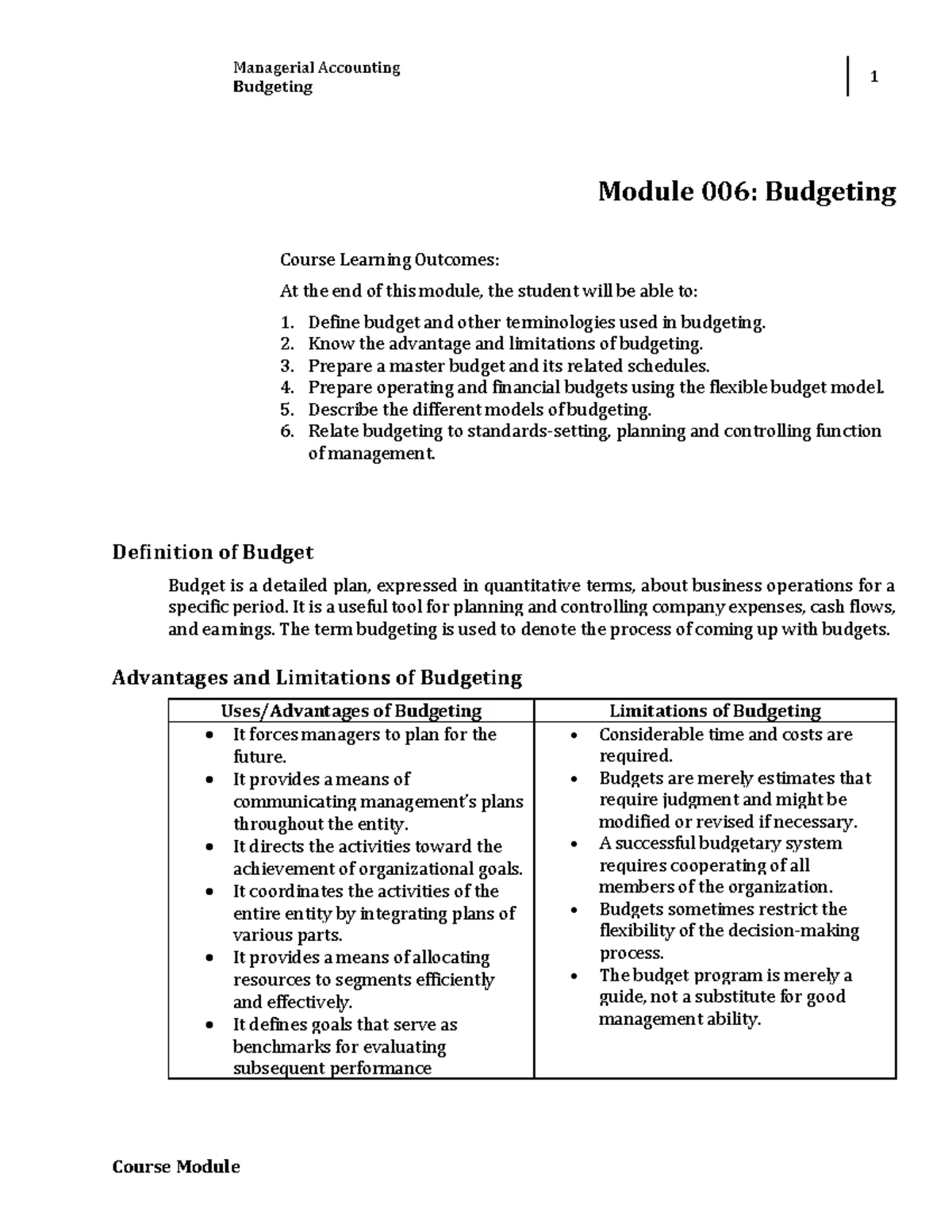 Standard Costing Notes: Concepts and Variance Analysis - Studocu
