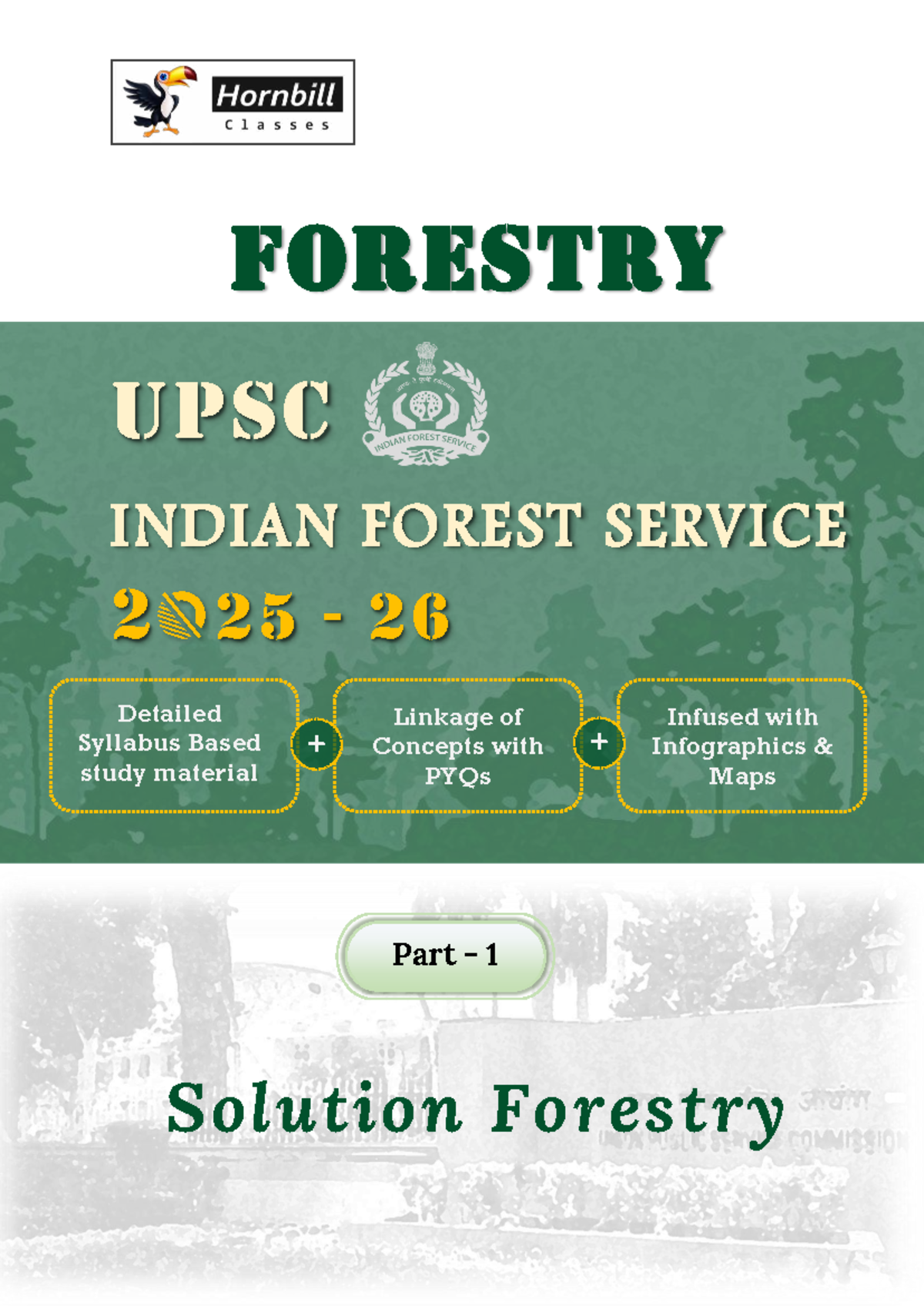 Comprehensive Forestry Study Material for IFoS 2025: PYQ Solutions Part ...