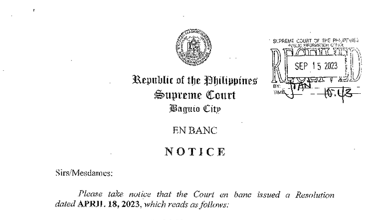 Guidelines for Drug Testing in the Philippine Judiciary (A.M. No. 04-18 ...