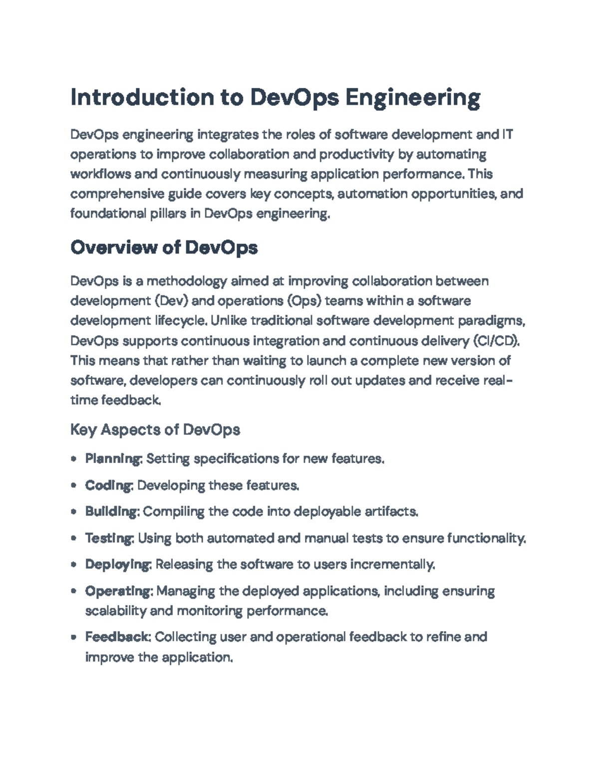DevOps Engineering: Key Concepts and Best Practices Guide ...