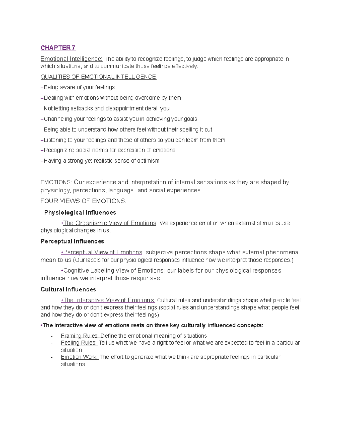 Interpersonal Communications Final Exam Study Guide (ANSWERS) - Studocu