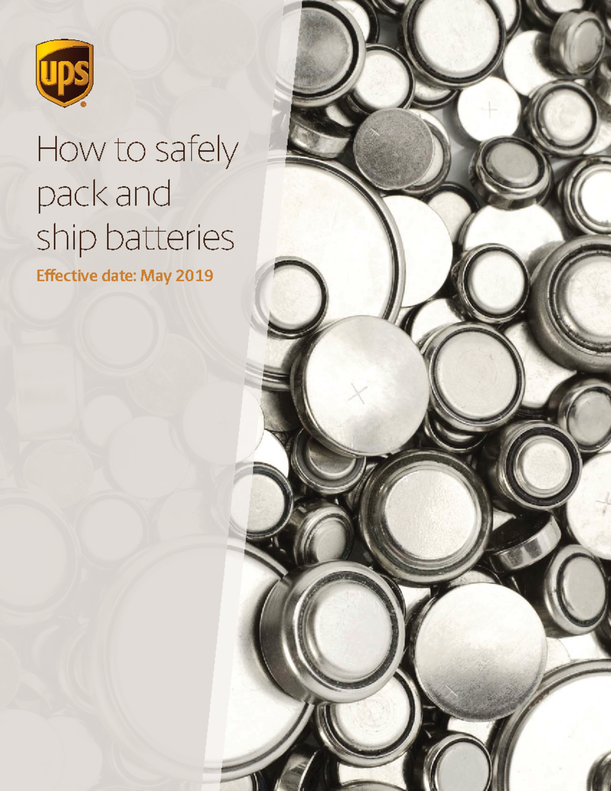 How to Safely Pack and Ship Batteries - UPS Guidelines (Effective May ...