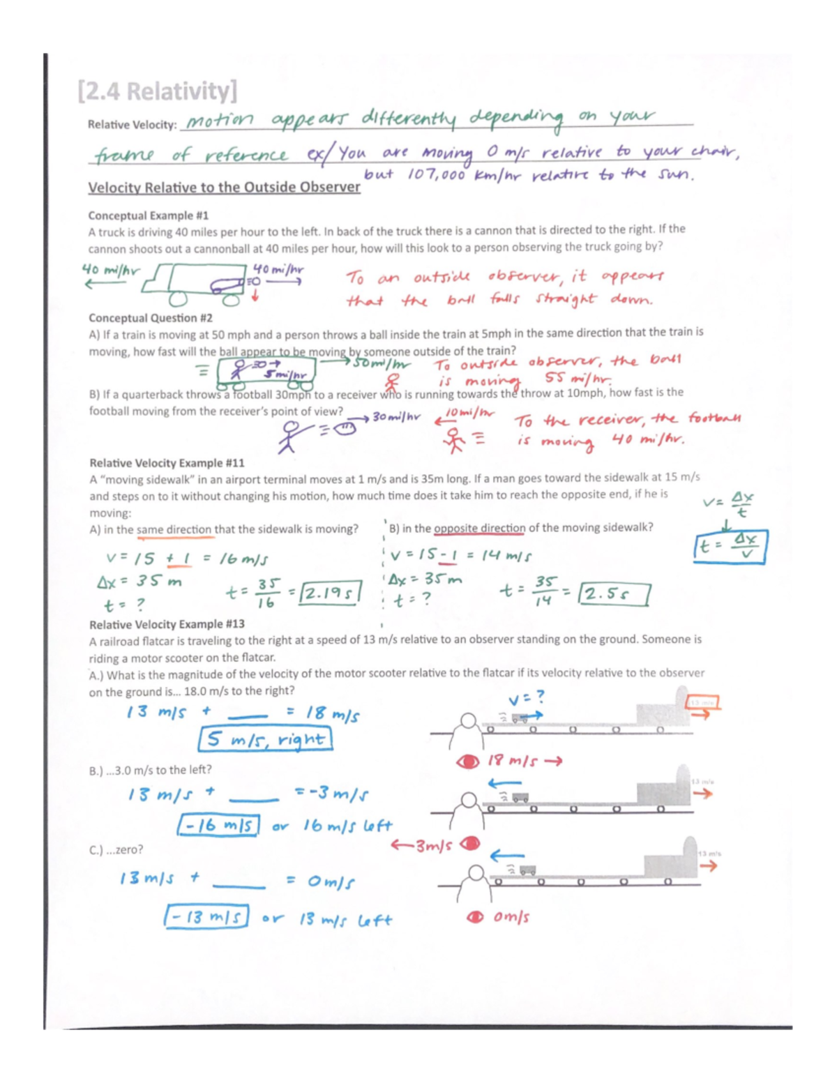 Midterm Exam Study Notes on Relativity (Course Code: 5690) - Studocu