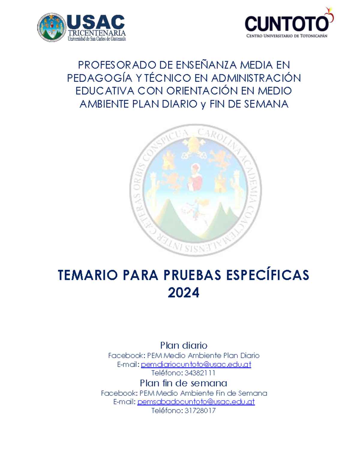 GUIA DE Estudio para Pruebas Específicas - PEM 2024 - Studocu