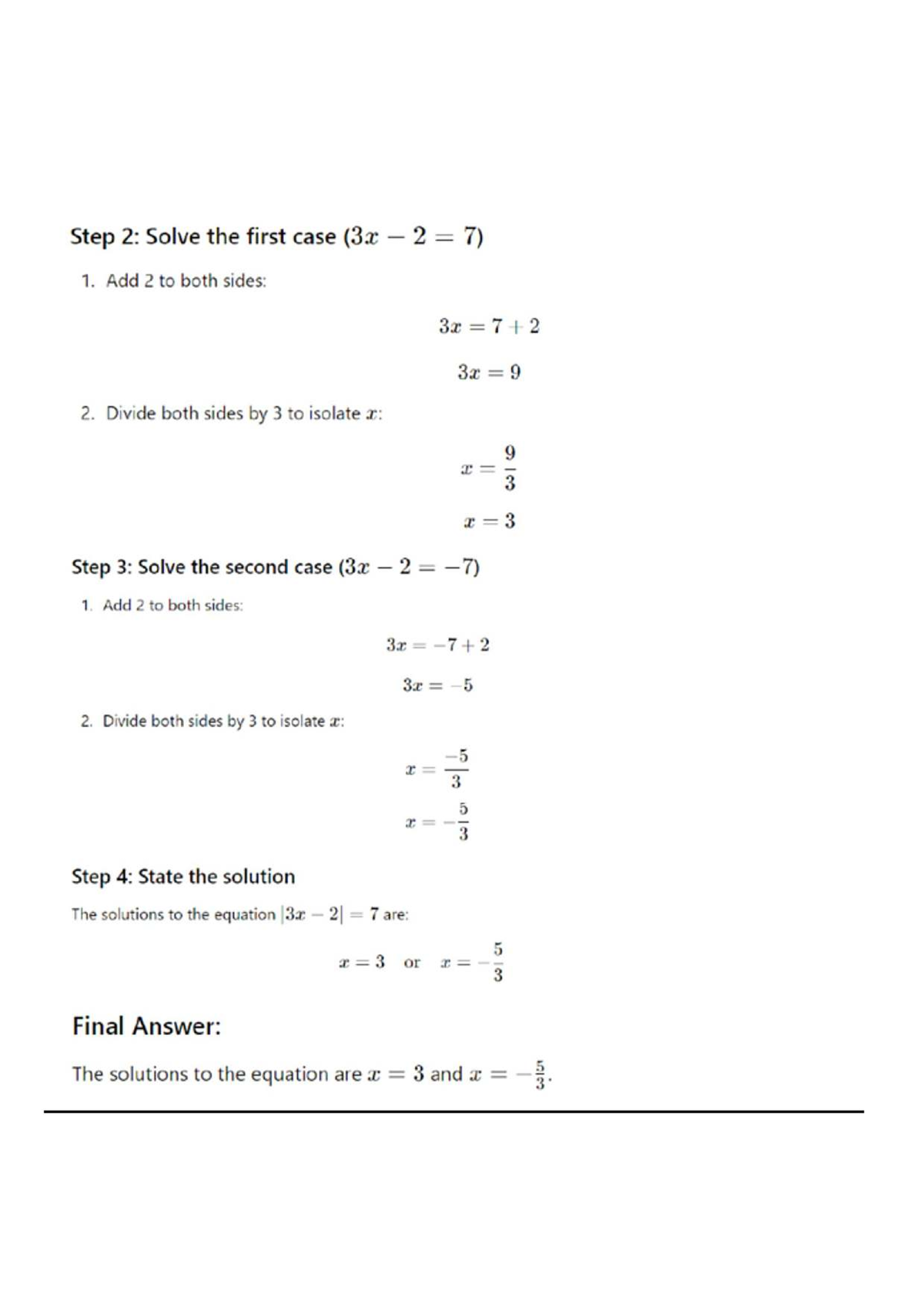 Final Exam Review: Solving Linear Equations (Essentials) - Studocu