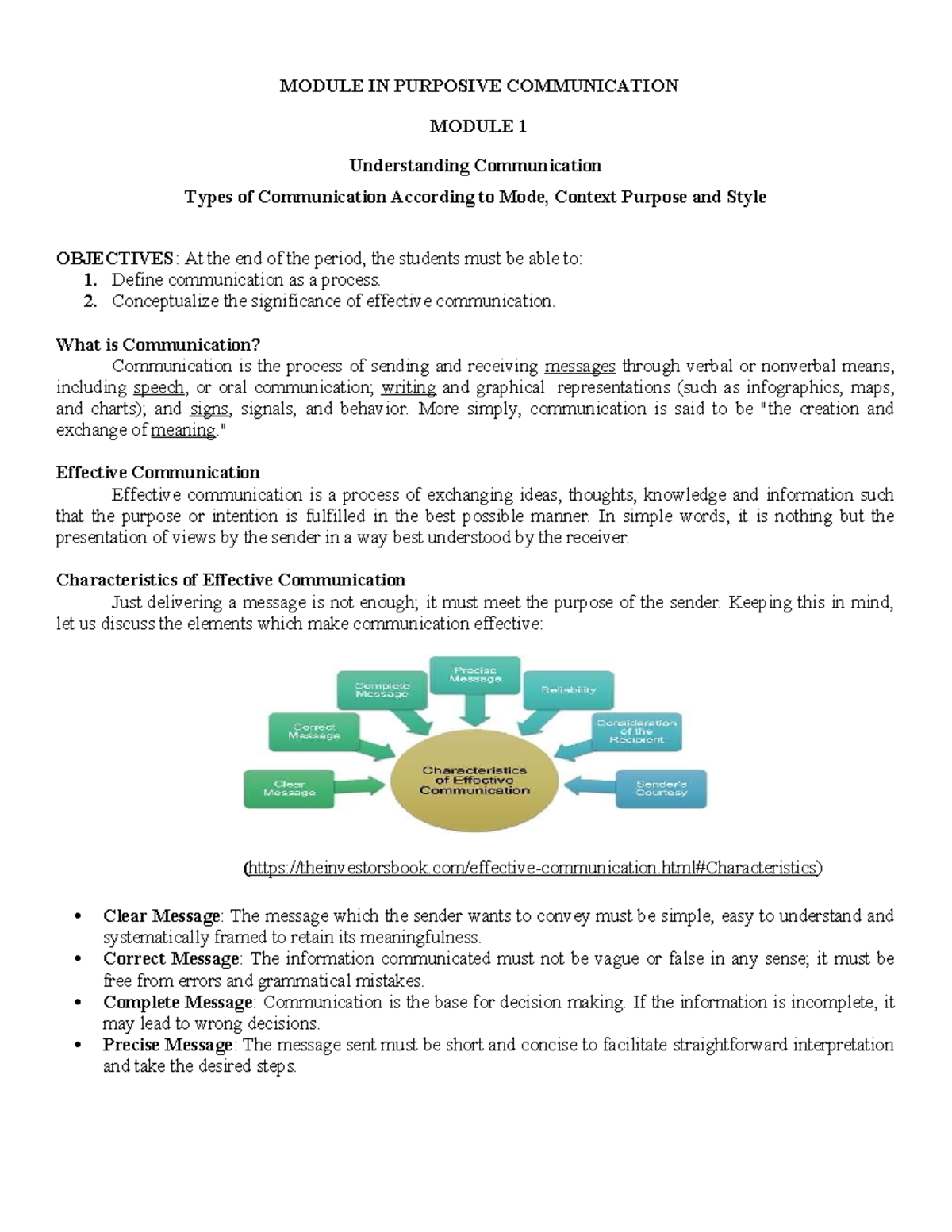 Module-IN- Purposive- Communication-tiopics-for-reporting - MODULE IN ...