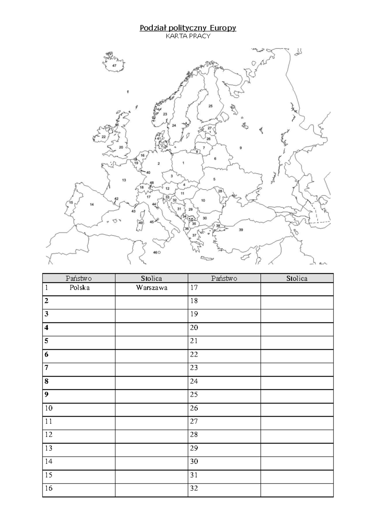 Poznajemy Naszą Ojczyznę I Inne Kraje Europejskie Sprawdzian Nowa Era