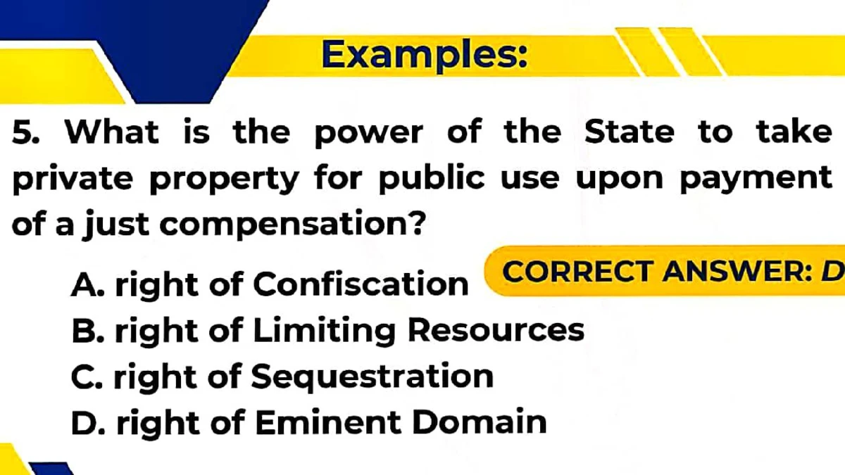 MATH277 9 - Eminent Domain and Property Rights Examples - Studocu