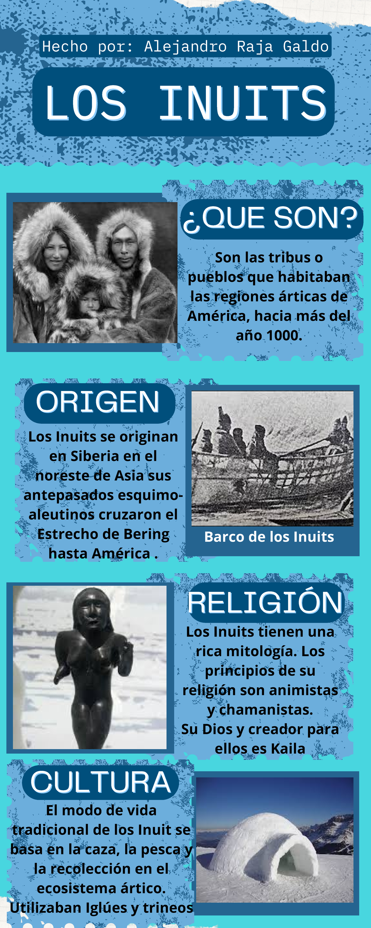Infografía sobre la Historia y Cultura de los Inuits en América - Studocu