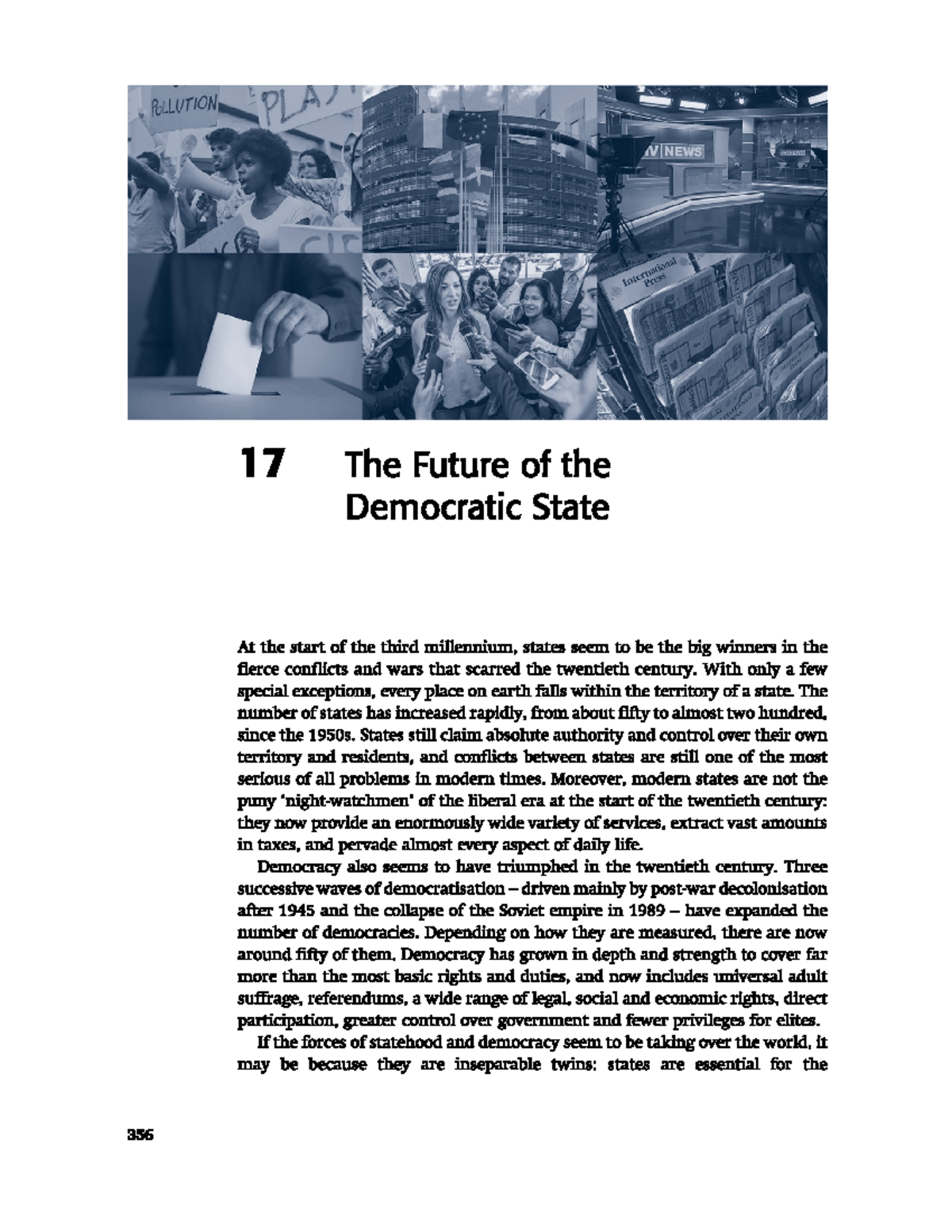 Ch17 - The Future of the Democratic State: Challenges & Perspectives ...
