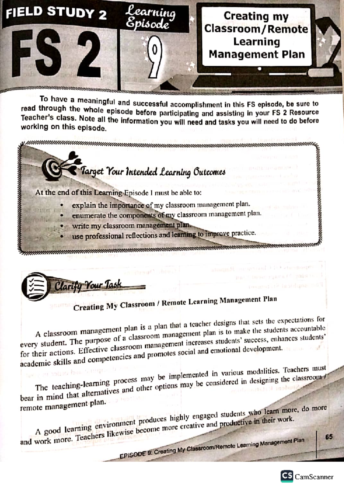 EDUC 3.2b Creating My Classroom Remote Learning Management Plan - Studocu