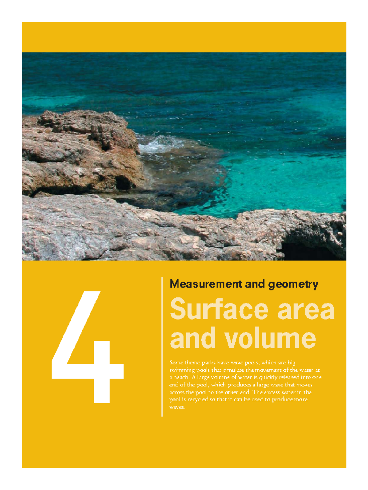 10A Chapter 4: Surface Area and Volume Concepts and Examples - Studocu