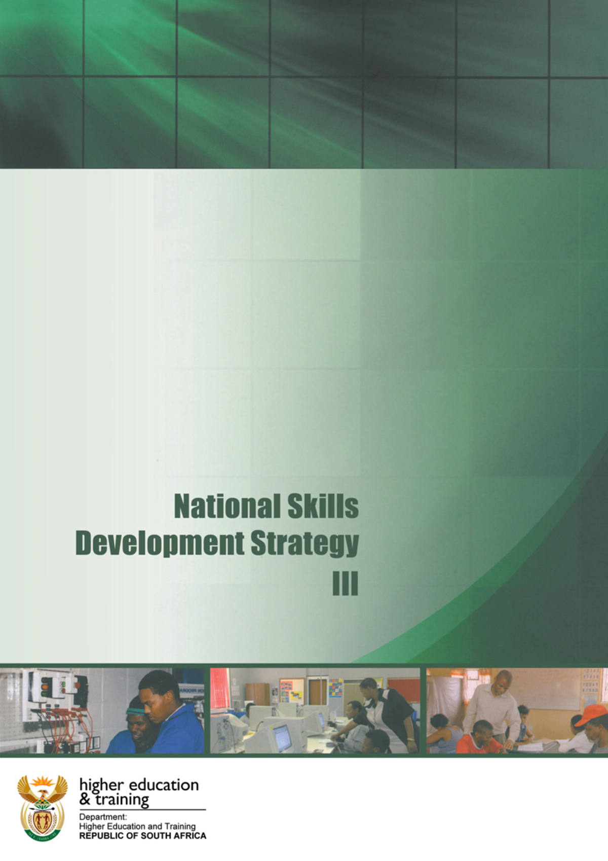 NSDS III: National Skills Development Strategy Overview and Goals - Studocu